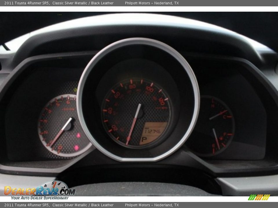 2011 Toyota 4Runner SR5 Classic Silver Metallic / Black Leather Photo #20