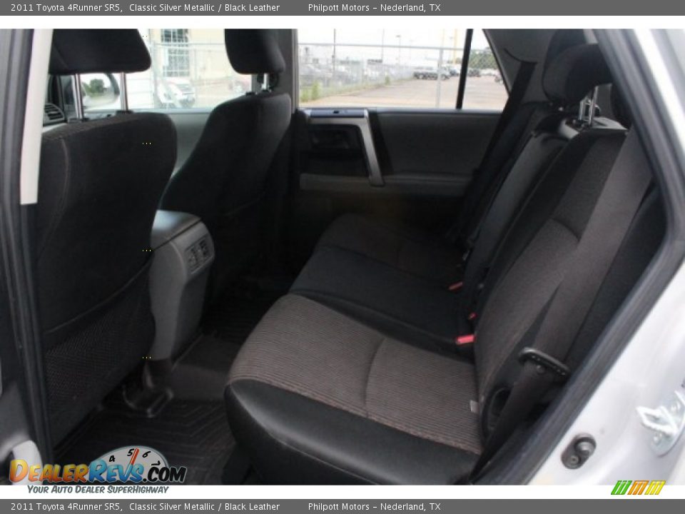 2011 Toyota 4Runner SR5 Classic Silver Metallic / Black Leather Photo #23