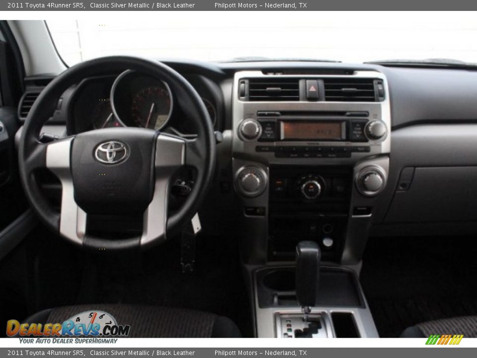 2011 Toyota 4Runner SR5 Classic Silver Metallic / Black Leather Photo #24