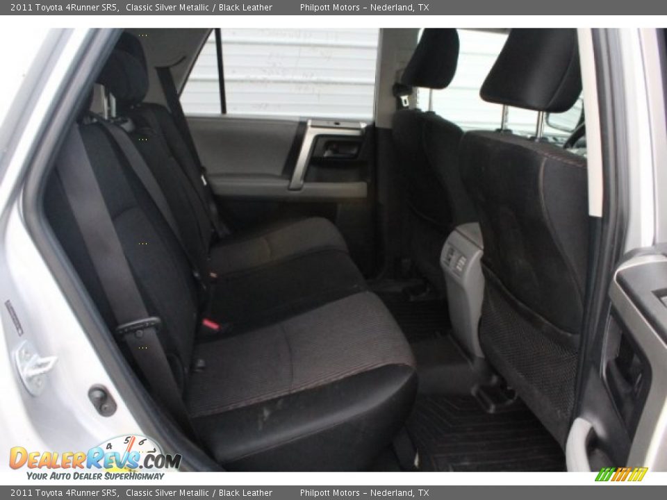 2011 Toyota 4Runner SR5 Classic Silver Metallic / Black Leather Photo #28