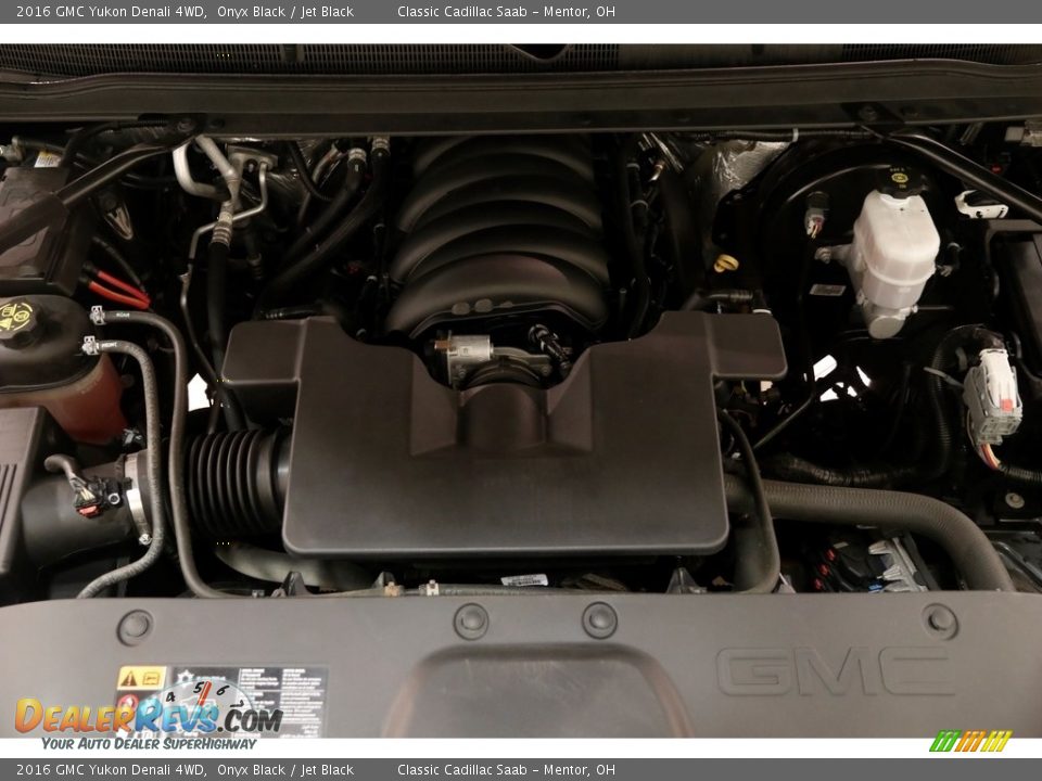 2016 GMC Yukon Denali 4WD Onyx Black / Jet Black Photo #30