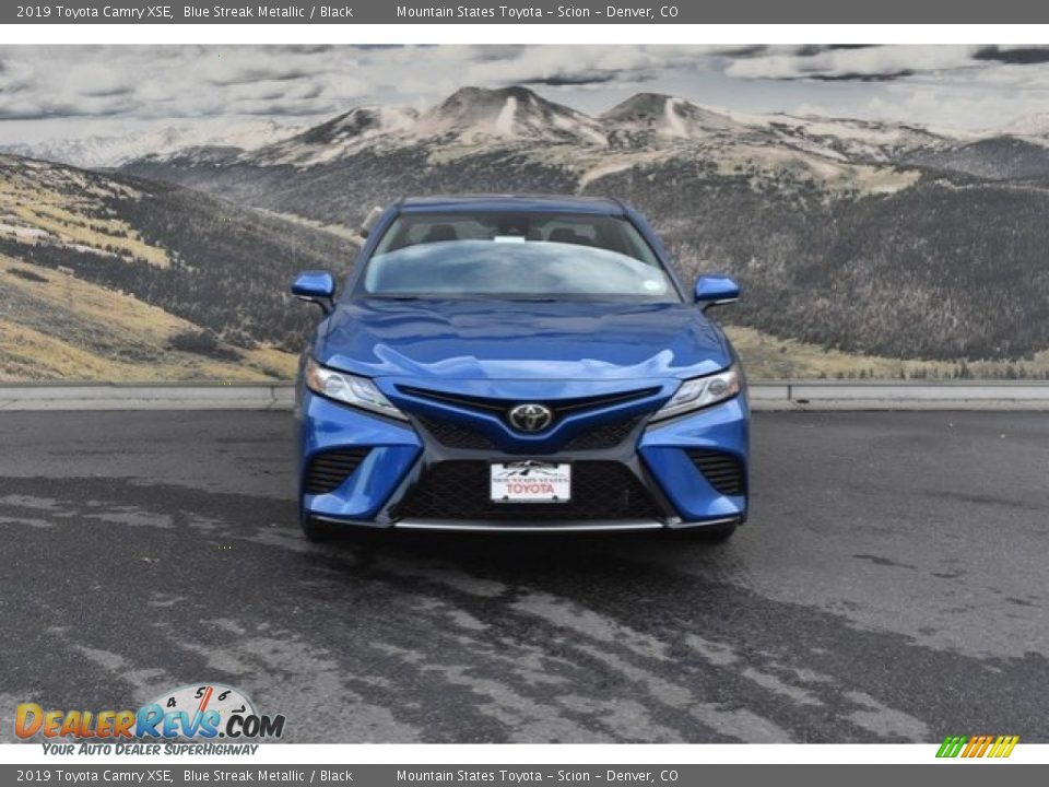 2019 Toyota Camry XSE Blue Streak Metallic / Black Photo #2