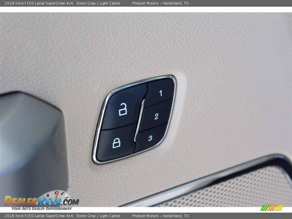 2018 Ford F150 Lariat SuperCrew 4x4 Stone Gray / Light Camel Photo #10
