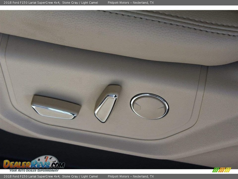 2018 Ford F150 Lariat SuperCrew 4x4 Stone Gray / Light Camel Photo #11