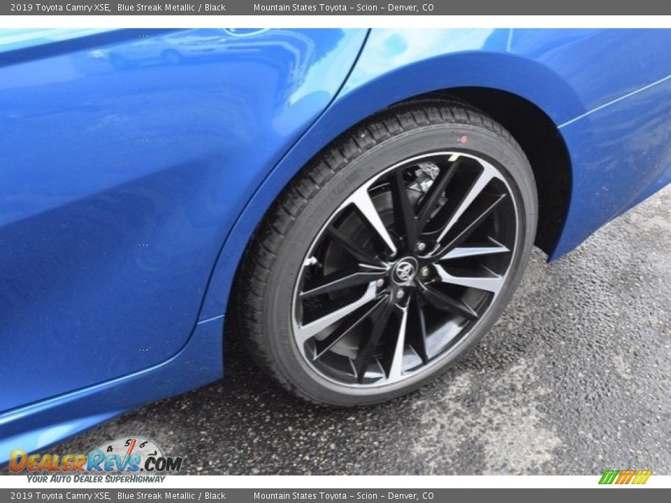 2019 Toyota Camry XSE Blue Streak Metallic / Black Photo #33