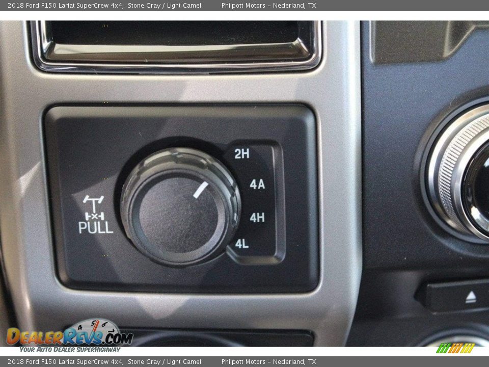 2018 Ford F150 Lariat SuperCrew 4x4 Stone Gray / Light Camel Photo #17