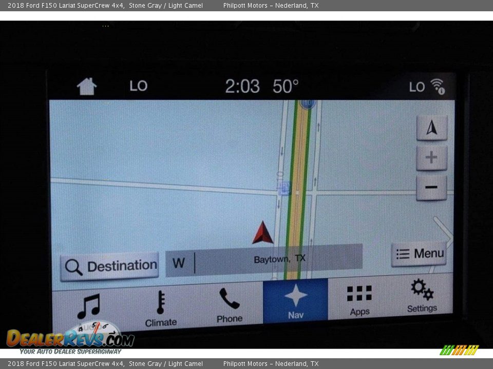 2018 Ford F150 Lariat SuperCrew 4x4 Stone Gray / Light Camel Photo #19
