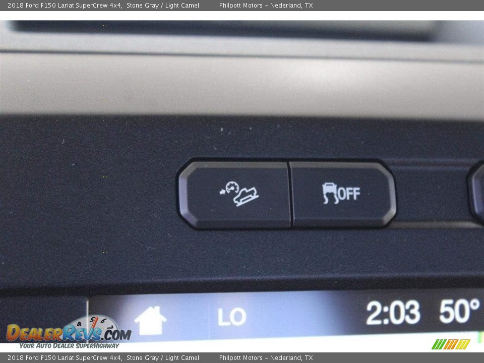 2018 Ford F150 Lariat SuperCrew 4x4 Stone Gray / Light Camel Photo #22