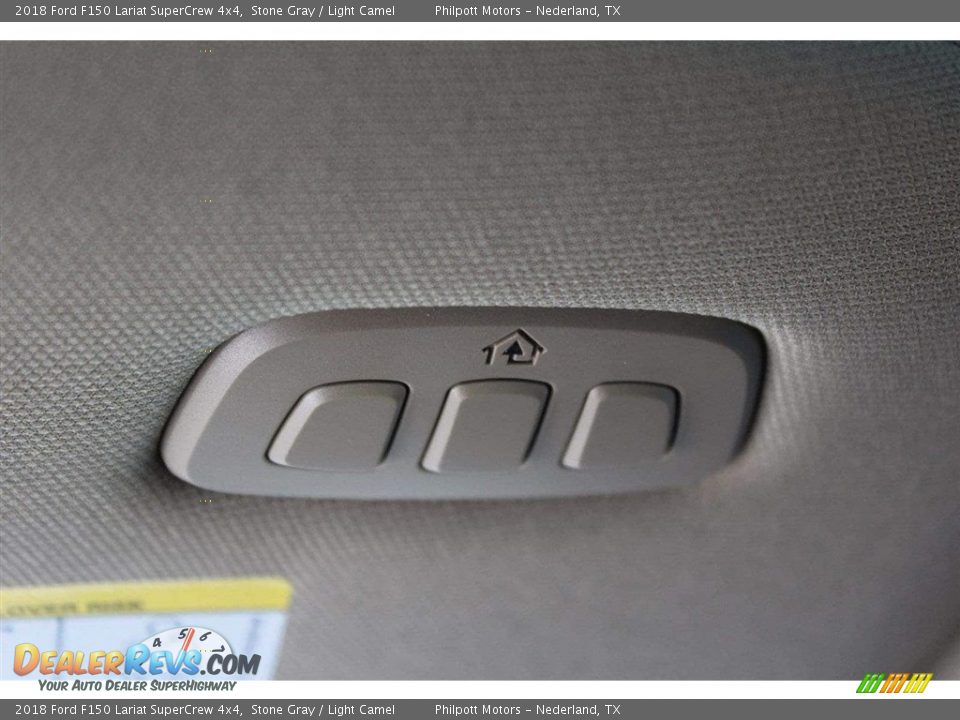 2018 Ford F150 Lariat SuperCrew 4x4 Stone Gray / Light Camel Photo #24