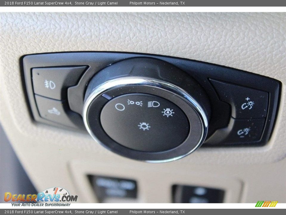 2018 Ford F150 Lariat SuperCrew 4x4 Stone Gray / Light Camel Photo #27