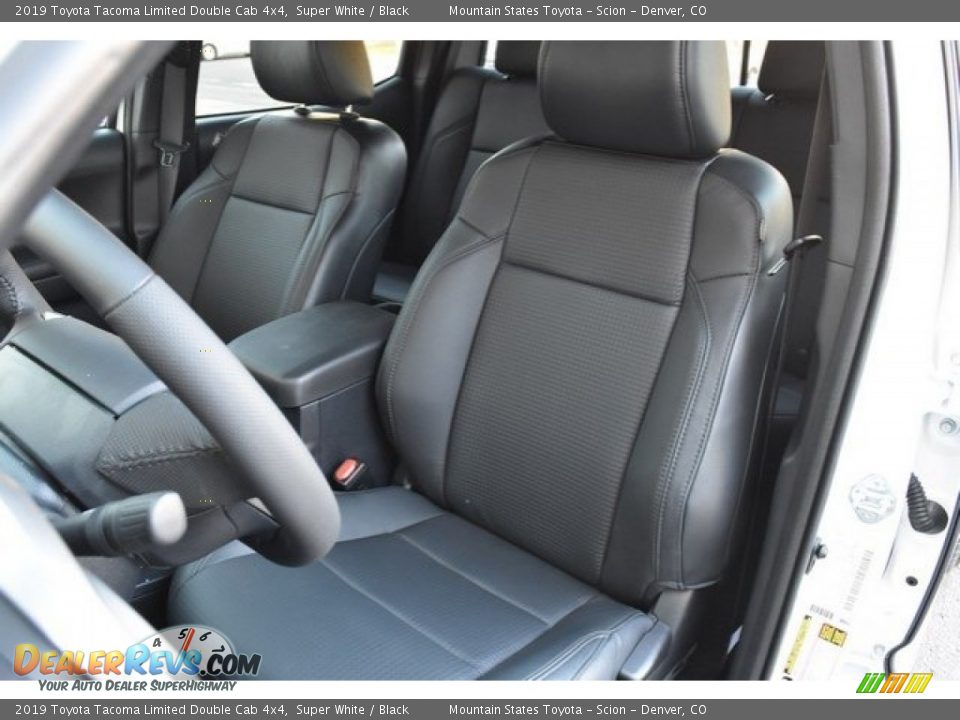Front Seat of 2019 Toyota Tacoma Limited Double Cab 4x4 Photo #7