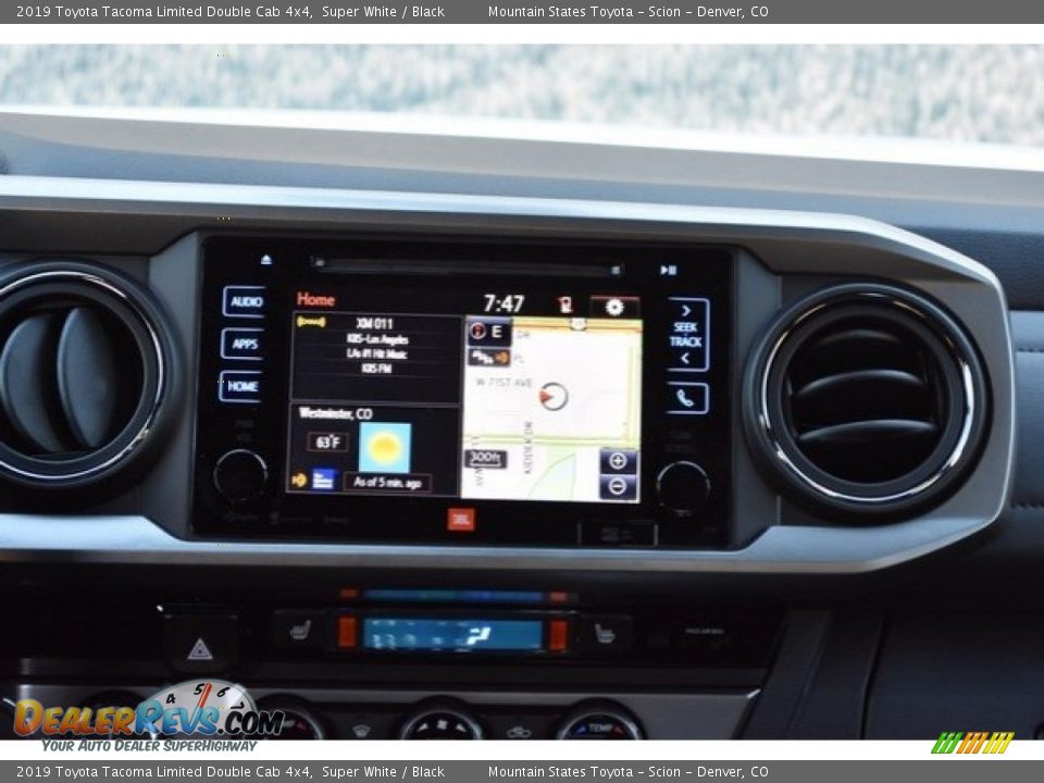 Navigation of 2019 Toyota Tacoma Limited Double Cab 4x4 Photo #10