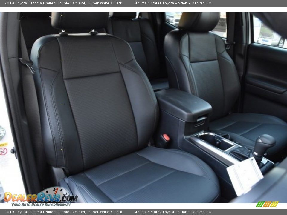 Front Seat of 2019 Toyota Tacoma Limited Double Cab 4x4 Photo #13