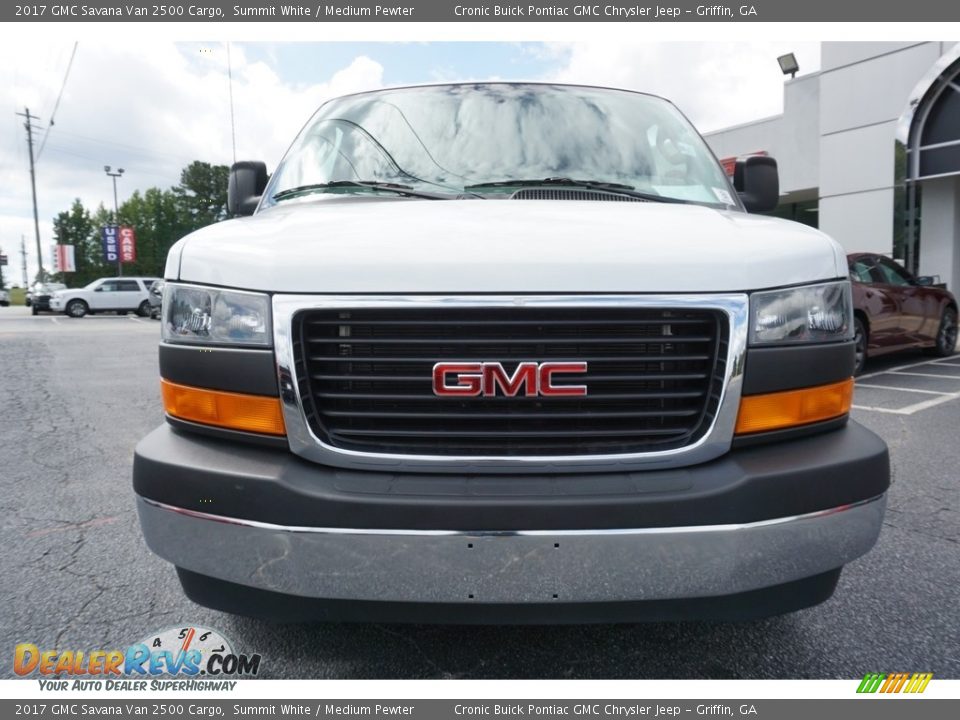 2017 GMC Savana Van 2500 Cargo Summit White / Medium Pewter Photo #2