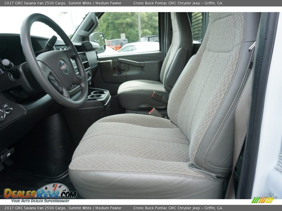 2017 GMC Savana Van 2500 Cargo Summit White / Medium Pewter Photo #4