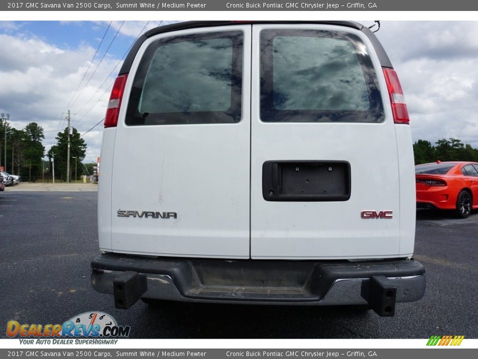 2017 GMC Savana Van 2500 Cargo Summit White / Medium Pewter Photo #9
