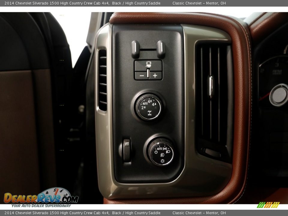 2014 Chevrolet Silverado 1500 High Country Crew Cab 4x4 Black / High Country Saddle Photo #6