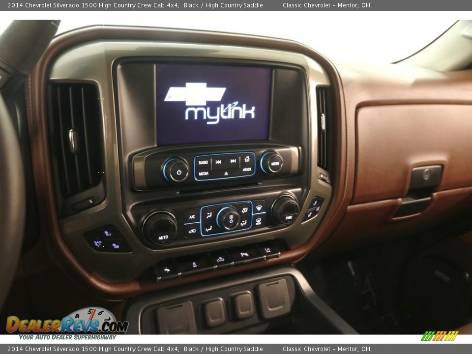 2014 Chevrolet Silverado 1500 High Country Crew Cab 4x4 Black / High Country Saddle Photo #12
