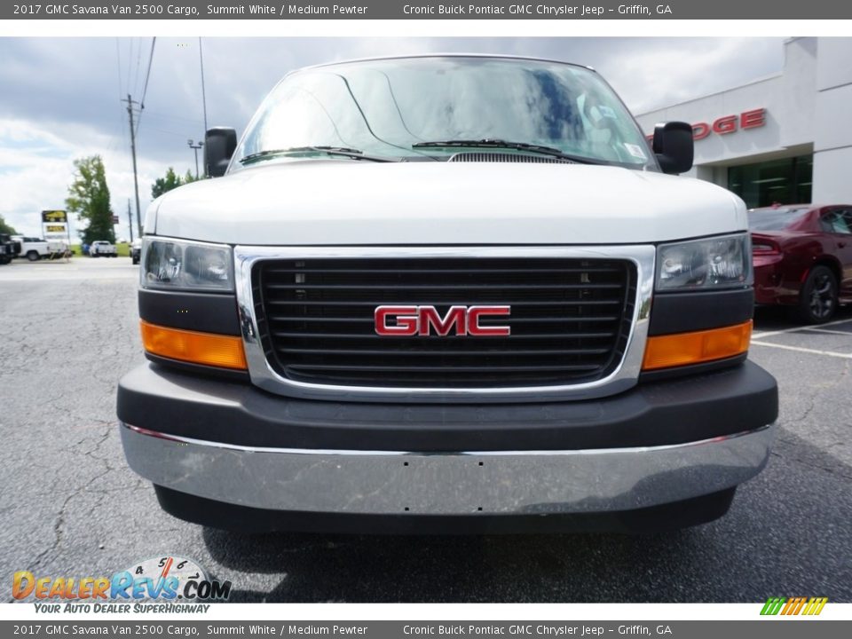 2017 GMC Savana Van 2500 Cargo Summit White / Medium Pewter Photo #2