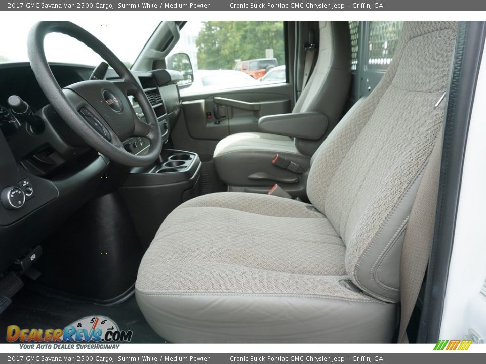 2017 GMC Savana Van 2500 Cargo Summit White / Medium Pewter Photo #4