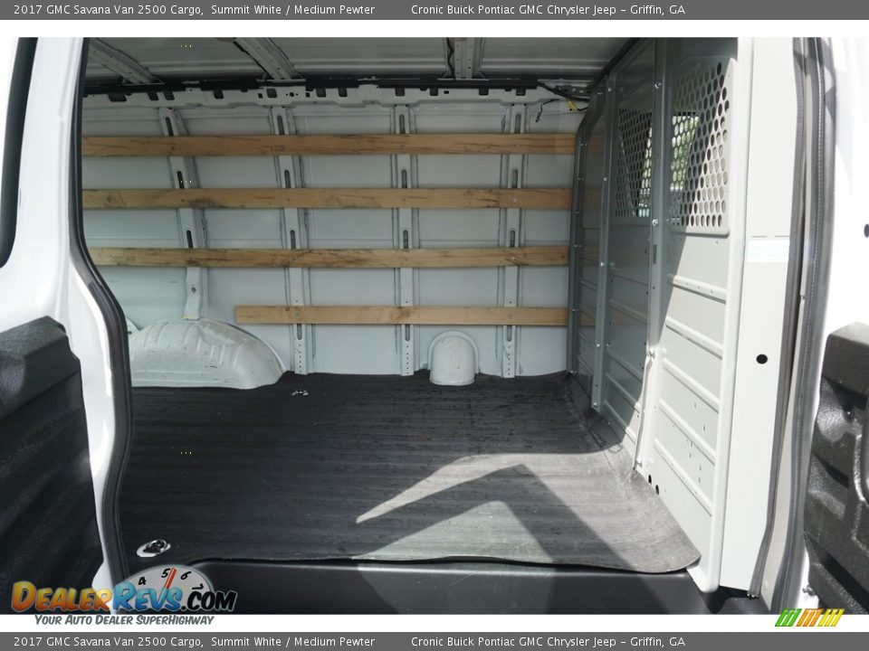 2017 GMC Savana Van 2500 Cargo Summit White / Medium Pewter Photo #13