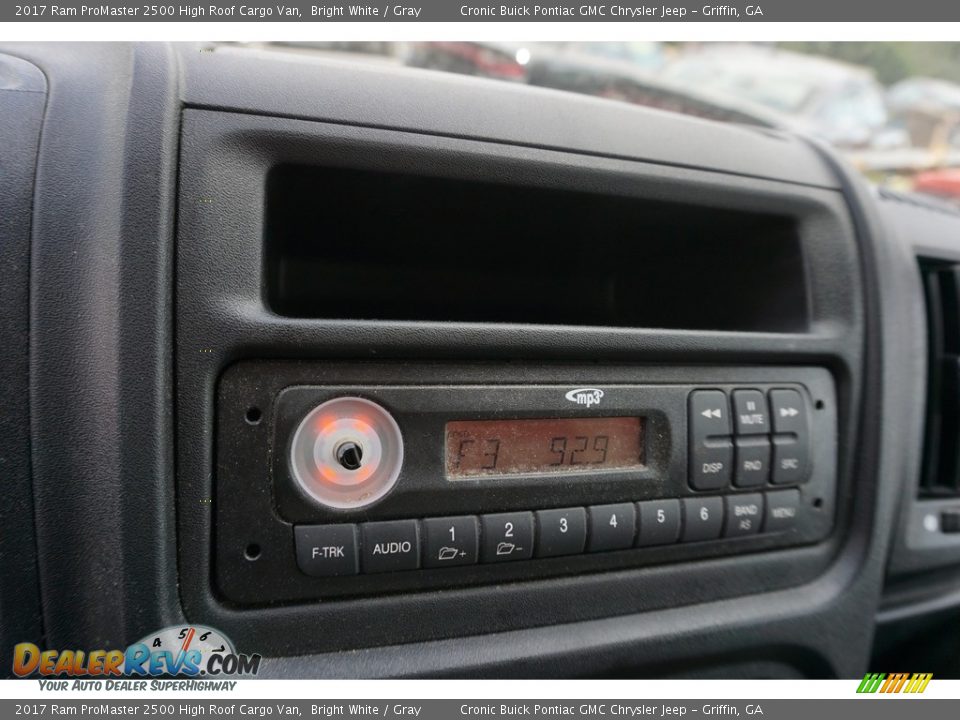 2017 Ram ProMaster 2500 High Roof Cargo Van Bright White / Gray Photo #7