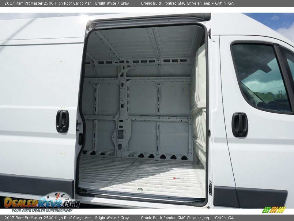 2017 Ram ProMaster 2500 High Roof Cargo Van Bright White / Gray Photo #11