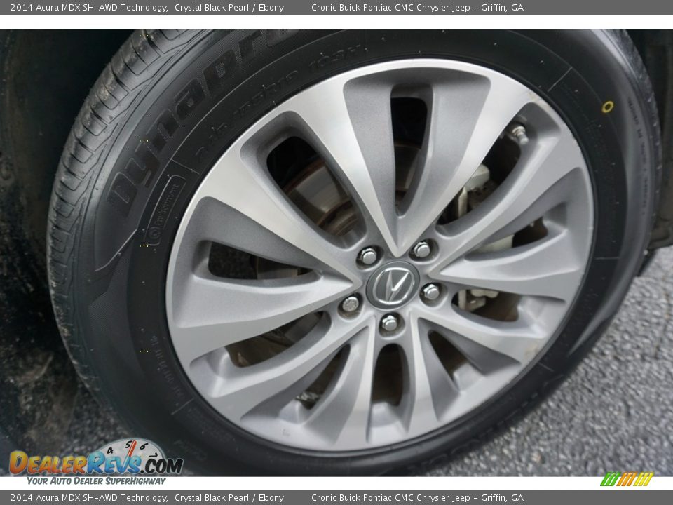 2014 Acura MDX SH-AWD Technology Crystal Black Pearl / Ebony Photo #14