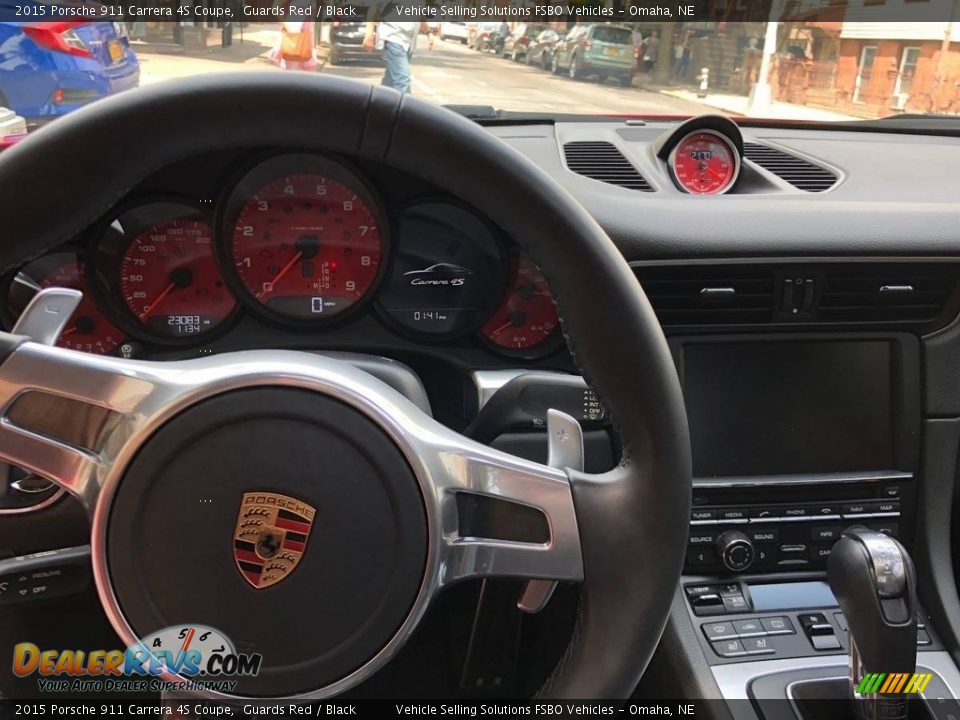 2015 Porsche 911 Carrera 4S Coupe Guards Red / Black Photo #5