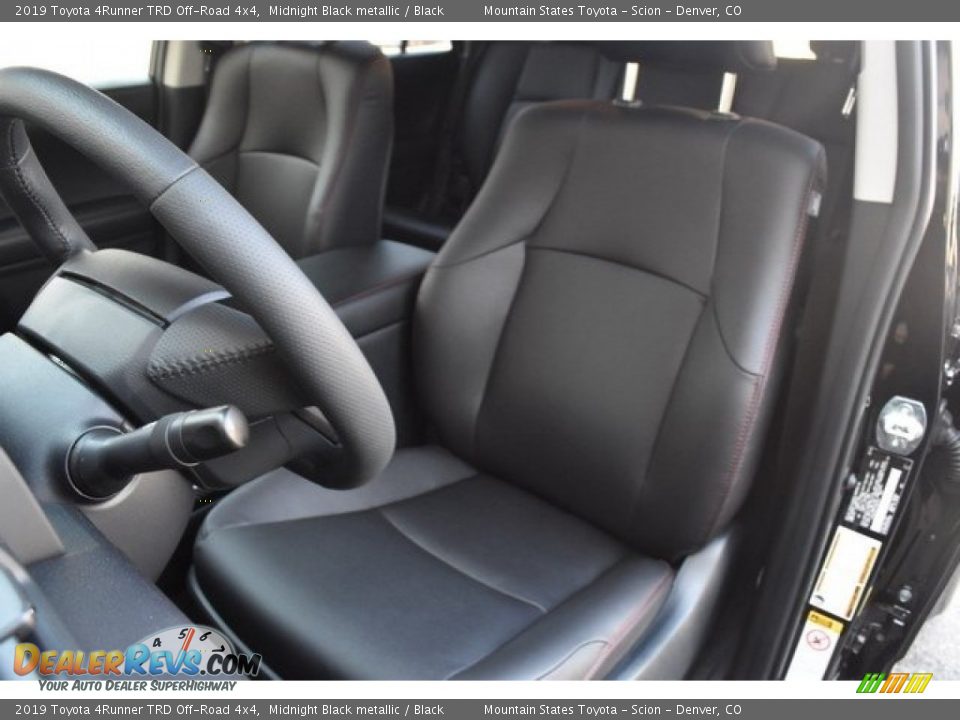 Front Seat of 2019 Toyota 4Runner TRD Off-Road 4x4 Photo #7