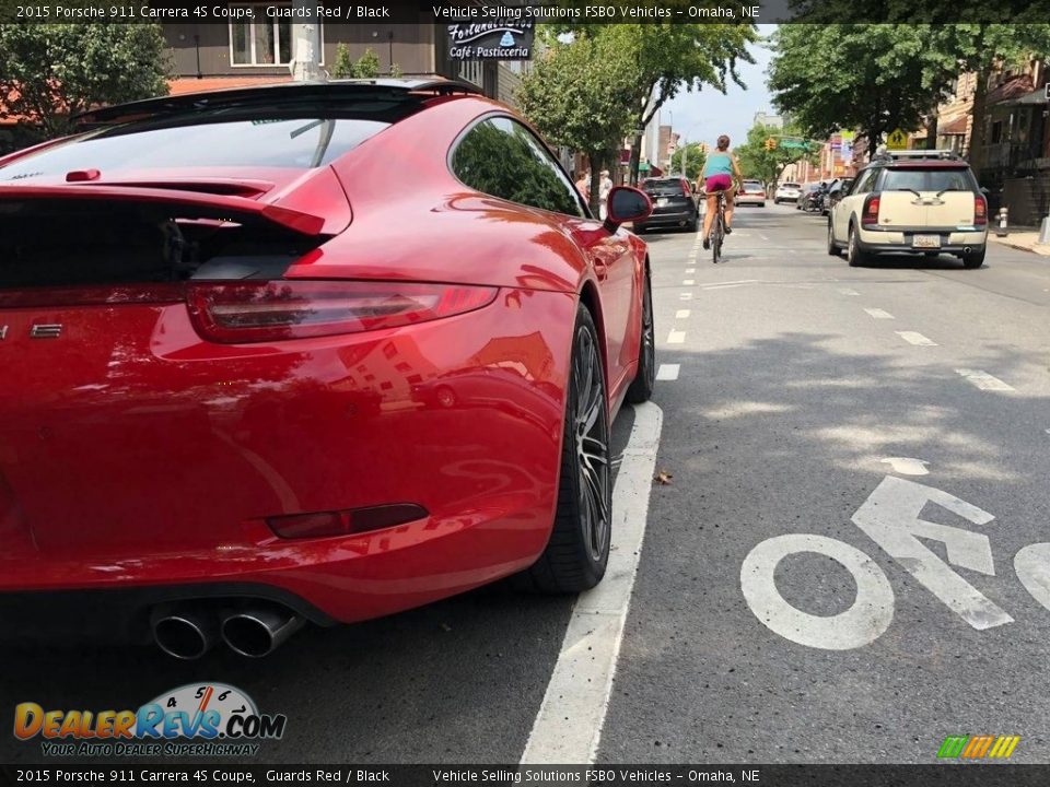 2015 Porsche 911 Carrera 4S Coupe Guards Red / Black Photo #11