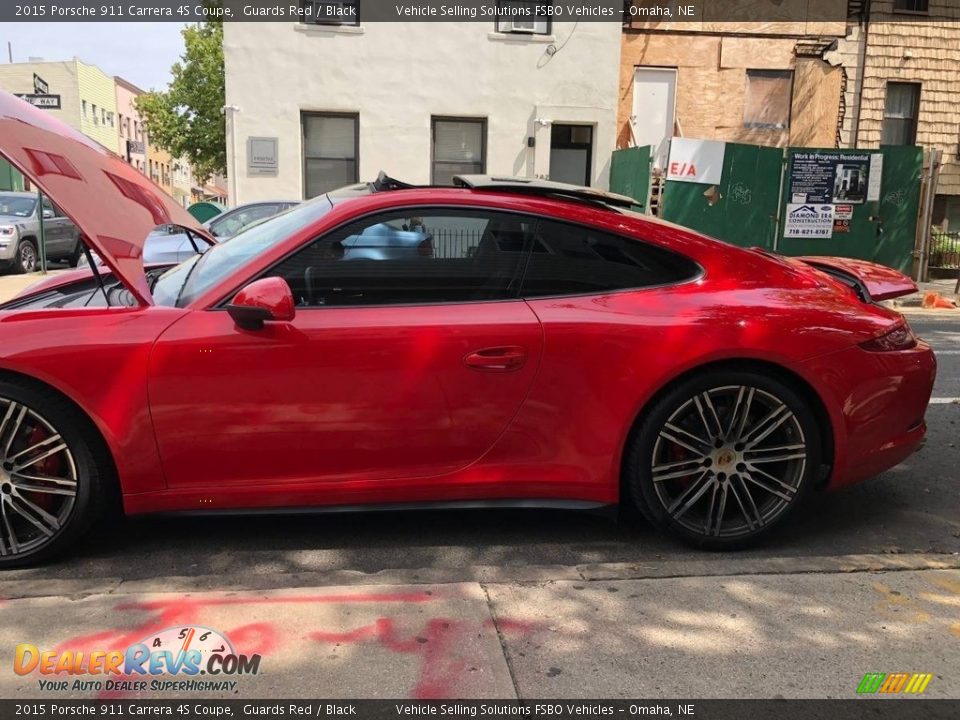 2015 Porsche 911 Carrera 4S Coupe Guards Red / Black Photo #13