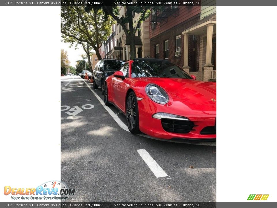 2015 Porsche 911 Carrera 4S Coupe Guards Red / Black Photo #14