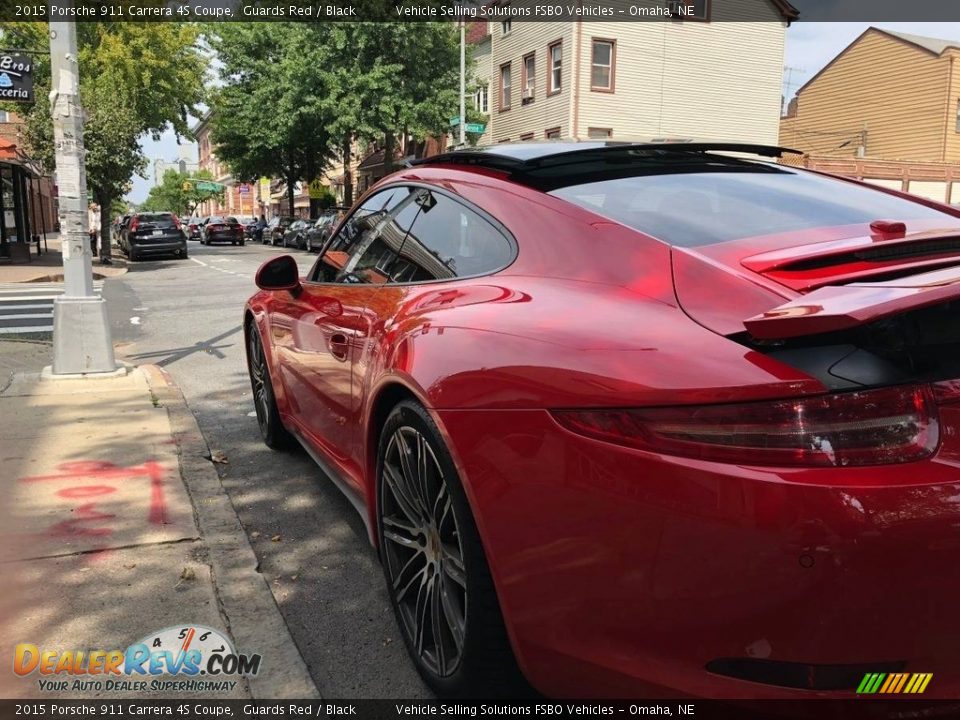 2015 Porsche 911 Carrera 4S Coupe Guards Red / Black Photo #15