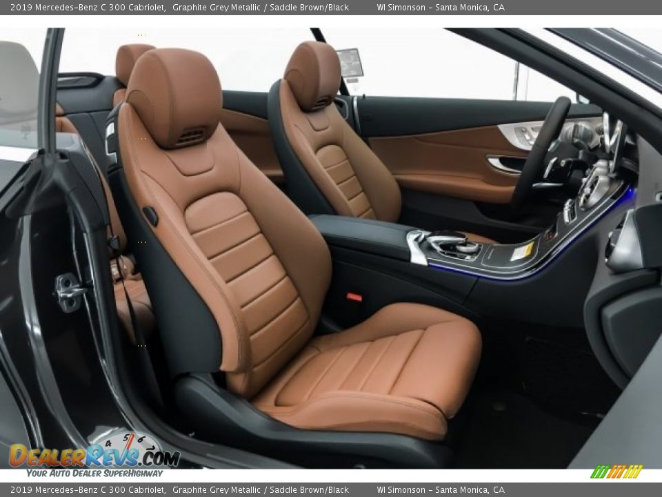 Saddle Brown/Black Interior - 2019 Mercedes-Benz C 300 Cabriolet Photo #5