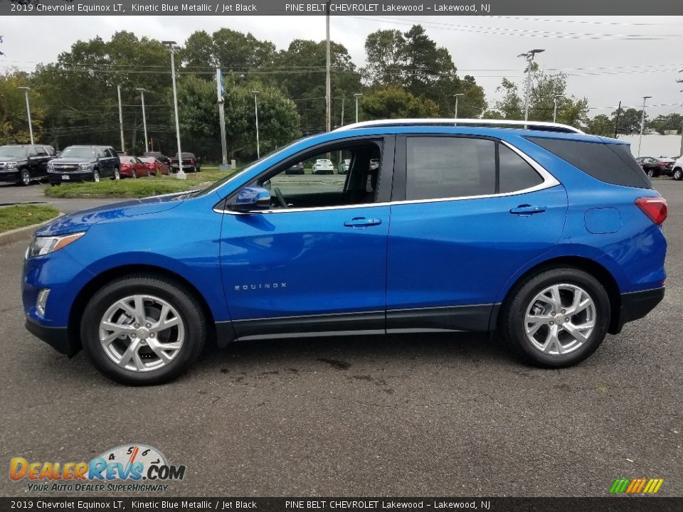2019 Chevrolet Equinox LT Kinetic Blue Metallic / Jet Black Photo #3