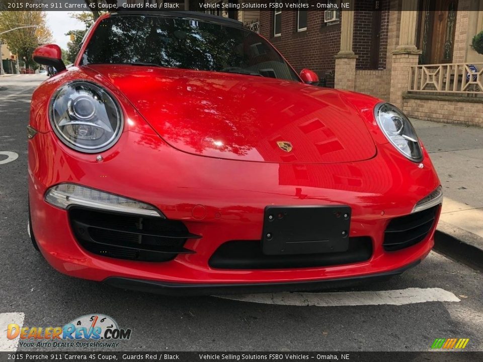 2015 Porsche 911 Carrera 4S Coupe Guards Red / Black Photo #17