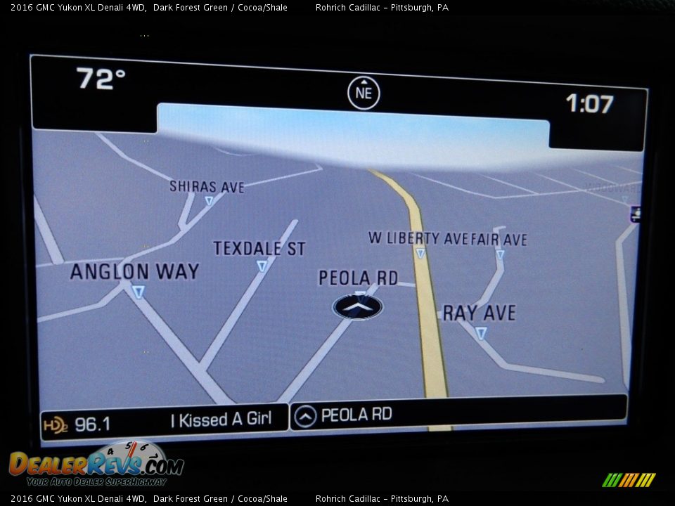 2016 GMC Yukon XL Denali 4WD Dark Forest Green / Cocoa/Shale Photo #22