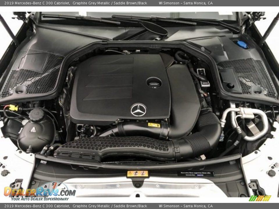 2019 Mercedes-Benz C 300 Cabriolet 2.0 Liter Turbocharged DOHC 16-Valve VVT 4 Cylinder Engine Photo #8