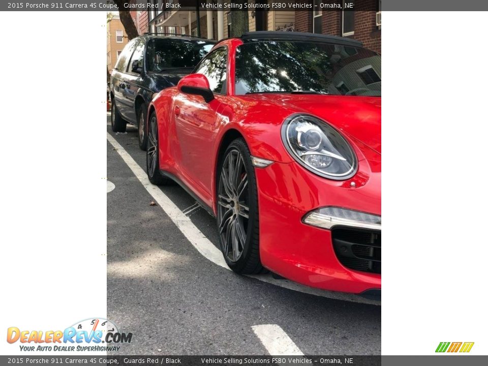 2015 Porsche 911 Carrera 4S Coupe Guards Red / Black Photo #18