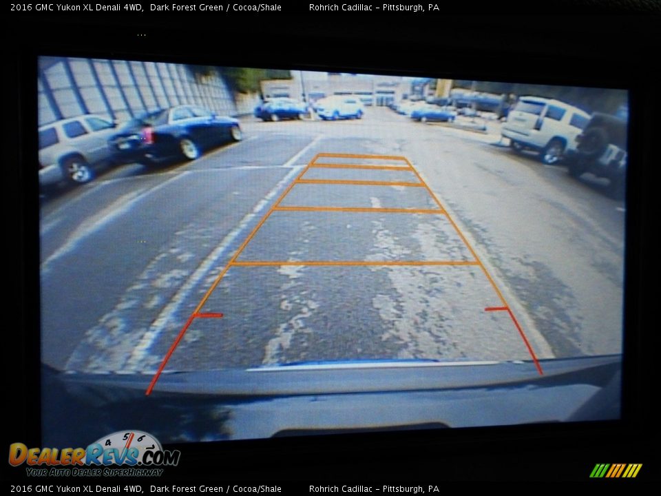 2016 GMC Yukon XL Denali 4WD Dark Forest Green / Cocoa/Shale Photo #23