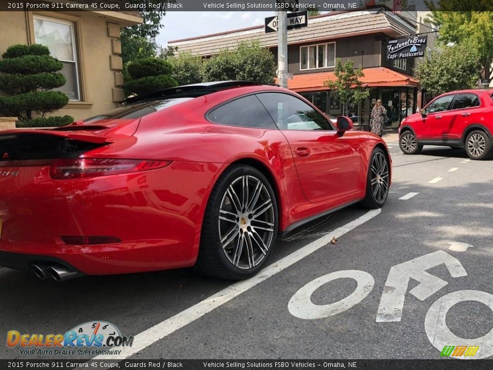 2015 Porsche 911 Carrera 4S Coupe Guards Red / Black Photo #19