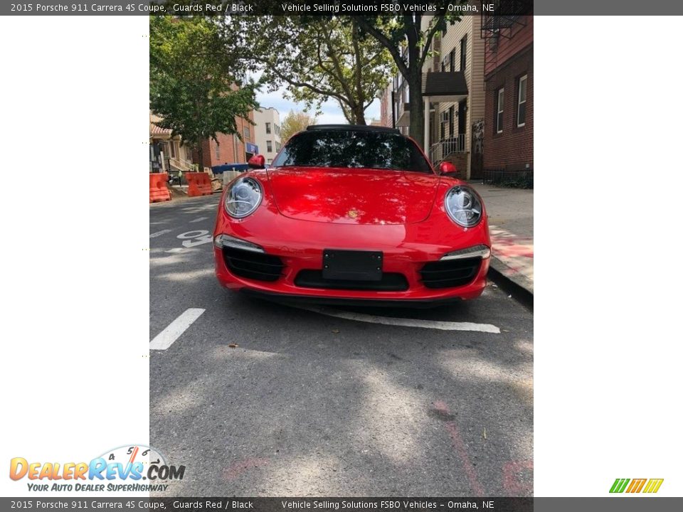 2015 Porsche 911 Carrera 4S Coupe Guards Red / Black Photo #21