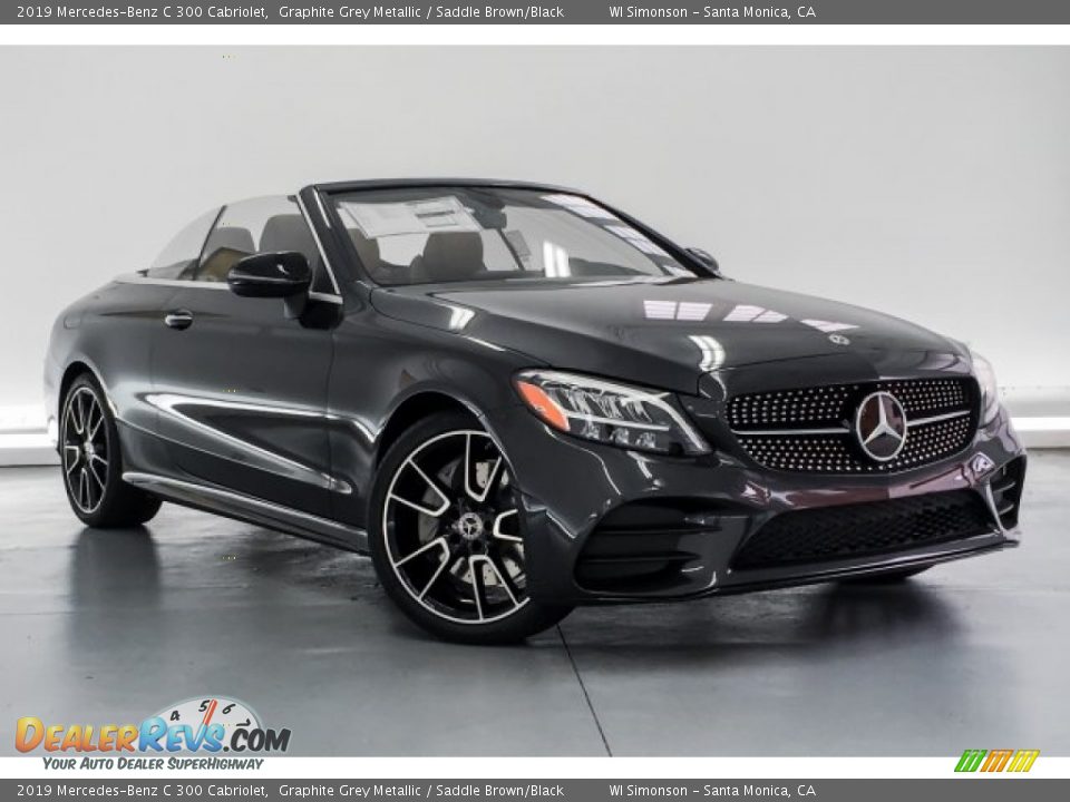 Front 3/4 View of 2019 Mercedes-Benz C 300 Cabriolet Photo #12