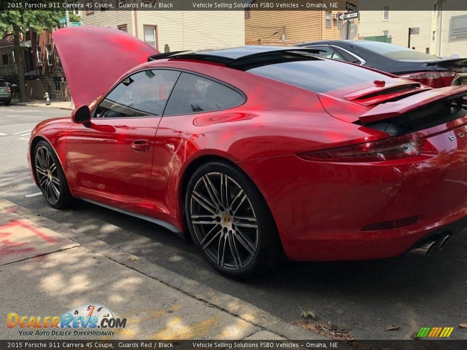 2015 Porsche 911 Carrera 4S Coupe Guards Red / Black Photo #22