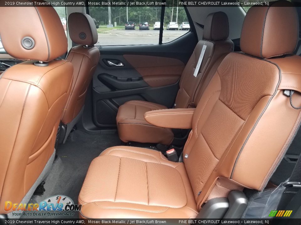 Rear Seat of 2019 Chevrolet Traverse High Country AWD Photo #6