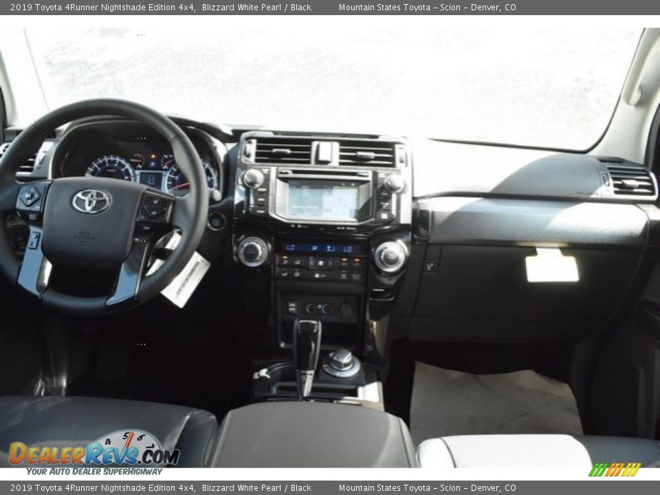 2019 Toyota 4Runner Nightshade Edition 4x4 Blizzard White Pearl / Black Photo #8