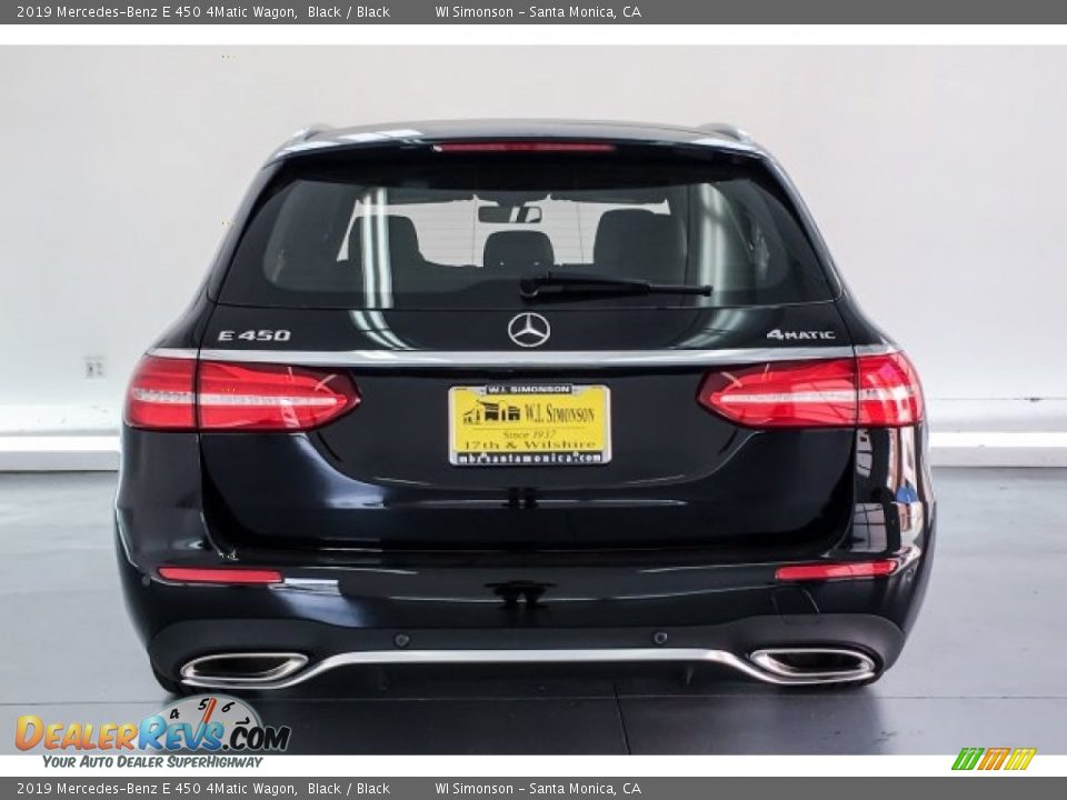 2019 Mercedes-Benz E 450 4Matic Wagon Black / Black Photo #3