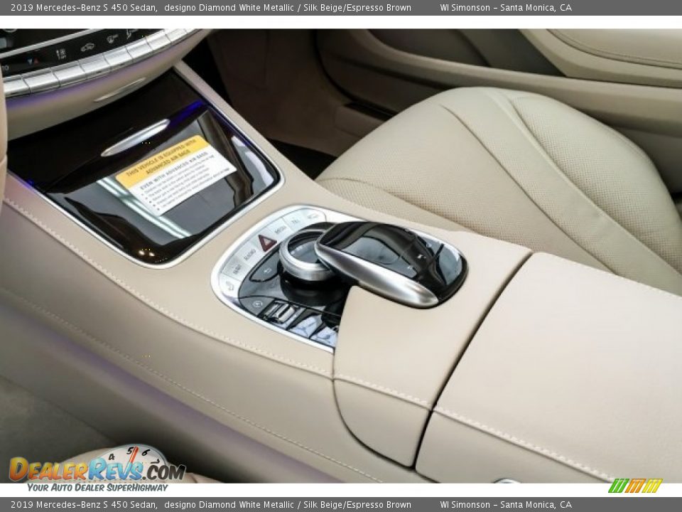 Controls of 2019 Mercedes-Benz S 450 Sedan Photo #7