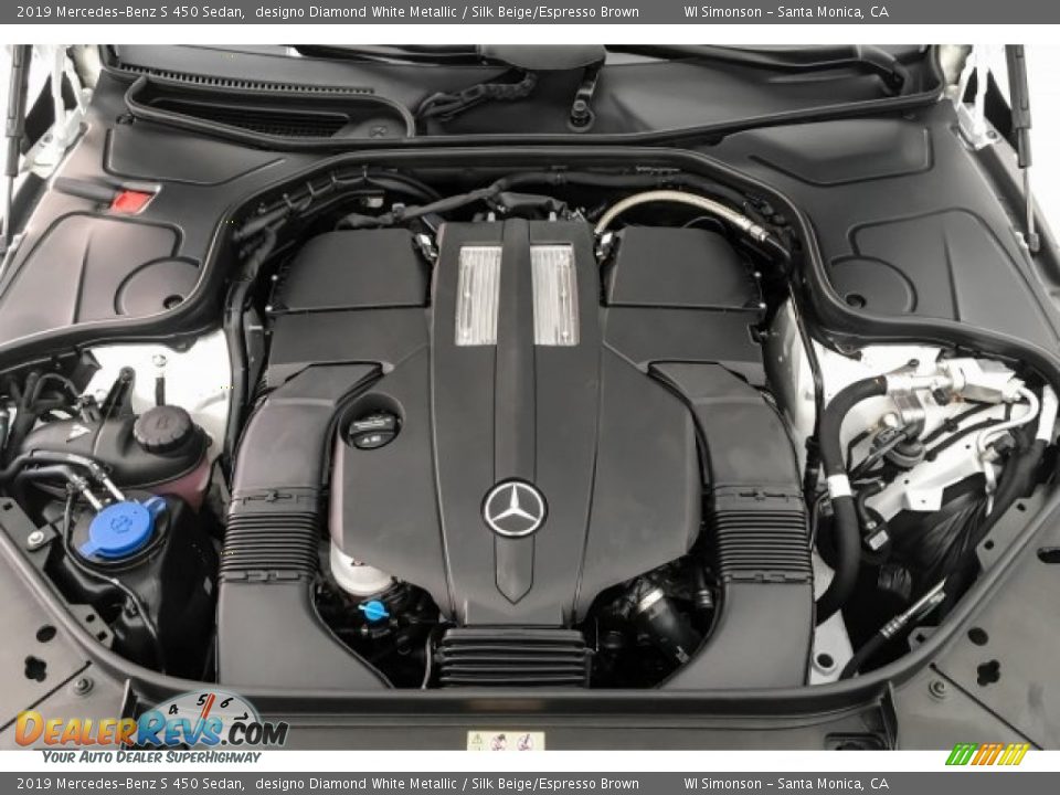 2019 Mercedes-Benz S 450 Sedan 3.0 Liter DI biturbo DOHC 24-Valve VVT V6 Engine Photo #8